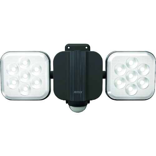 トラスコ中山 ライテックス 11W2灯フリーアーム式LEDセンサーライト(ご注文単位1台)【直送品】