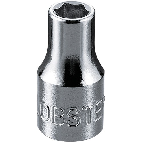 トラスコ中山 エビ ソケット 6角 8.0mm 差込角6.35mm（ご注文単位1個）【直送品】