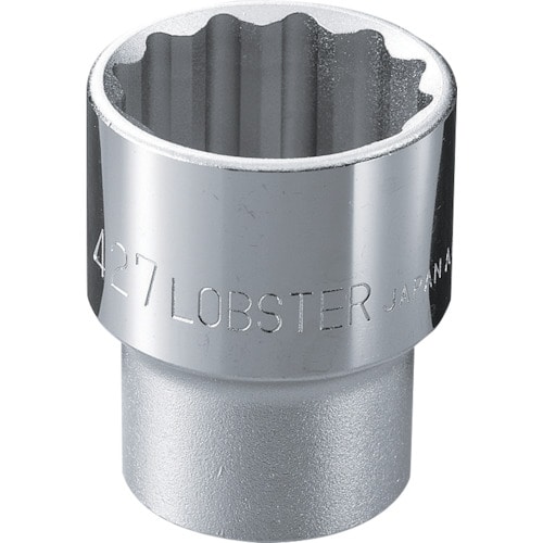 トラスコ中山 エビ ソケット 12角 21.0mm 差込角12.7mm(ご注文単位1個)【直送品】
