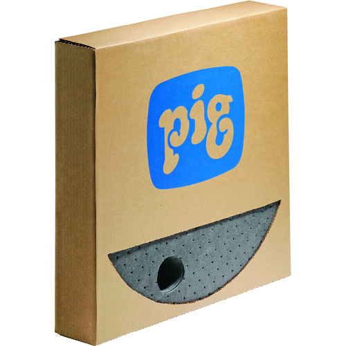 トラスコ中山 pig 210L用バレルトップピグマット (1箱=25枚入)(ご注文単位1箱)【直送品】