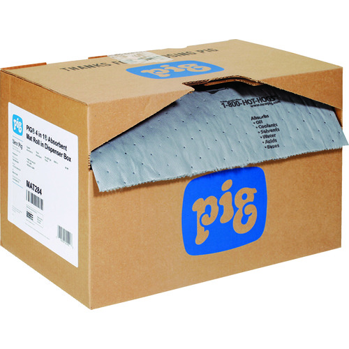 トラスコ中山 pig フォーインワンピグマット ミシン目入り (1巻入)(ご注文単位1箱)【直送品】