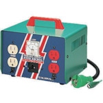 トラスコ中山 日動 昇圧専用トランス 標準型(連続定格) 3KVA 3芯タイプ アース付(ご注文単位1台)【直送品】