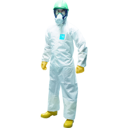 トラスコ中山 シゲマツ 使い捨て化学防護服(10着入り) M(ご注文単位1袋)【直送品】
