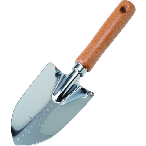 トラスコ中山 TRUSCO 移植コテ 目盛付き 大(ご注文単位1本)【直送品】
