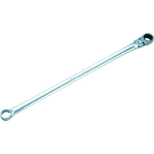 トラスコ中山 KTC 超ロングラチェットめがねレンチ(首振りタイプ) 10mm(ご注文単位1個)【直送品】