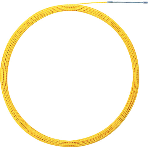 トラスコ中山 マーベル 呼線 入線工具スネークライン 全長30m 線径5.0mm イエロー(ご注文単位1本)【直送品】