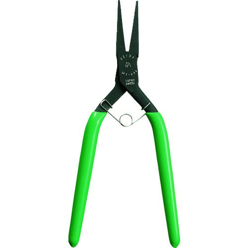 トラスコ中山 KEIBA ノーズプライヤー マイクロヤットコ(平口タイプ) PAT. 150(ご注文単位1個)【直送品】
