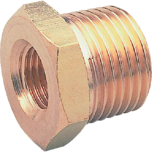 トラスコ中山 ASOH ブッシング PT1/2XPT3/8(RoHS)(ご注文単位1個)【直送品】