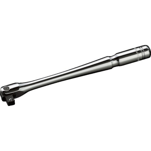 トラスコ中山 ネプロス 6.3sq.ロングスピンナハンドル 差込角6.35mm 全長199.3mm(ご注文単位1個)【直送品】