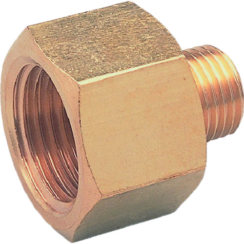 トラスコ中山 ASOH 異径内外ソケット PT3/8外×PT1/8内(RoHS)(ご注文単位1個)【直送品】