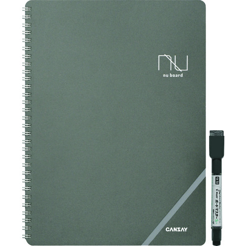 トラスコ中山 欧文印刷 nu board A4判(ご注文単位1冊)【直送品】