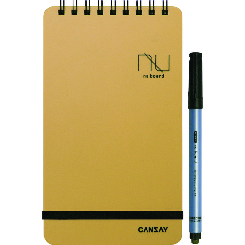 トラスコ中山 欧文印刷 nu board 新書判 FME(ご注文単位1冊)【直送品】