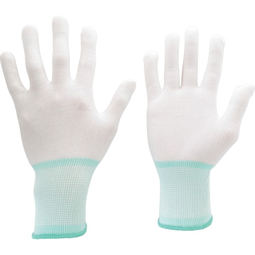トラスコ中山 ミドリ安全 ポリエステル手袋 (ノンコート)10双入 M(ご注文単位1組)【直送品】