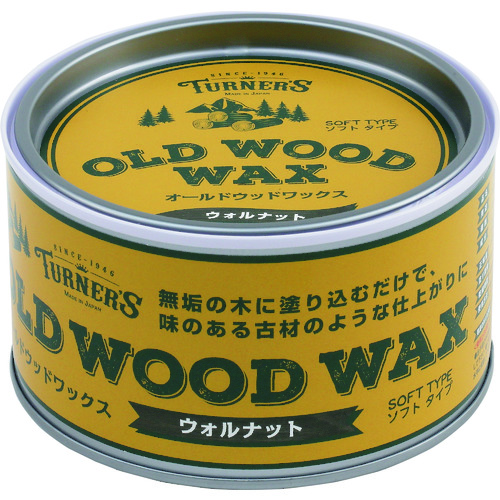 トラスコ中山 ターナー オールドウッドワックス ウォルナット 350ml(ご注文単位1缶)【直送品】