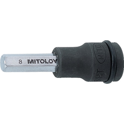 トラスコ中山 ミトロイ 3/8 ヘックスソケット パワータイプ 8mm(ご注文単位1個)【直送品】