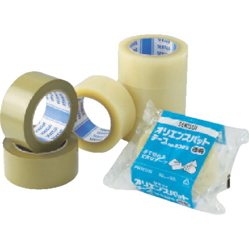 トラスコ中山 積水 オリエンスパットテープ#830S 50x50 透明(ご注文単位1巻)【直送品】