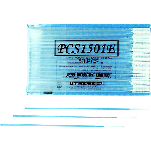 トラスコ中山 JCB 工業用綿棒PCS1501E (50本入)(ご注文単位1袋)【直送品】
