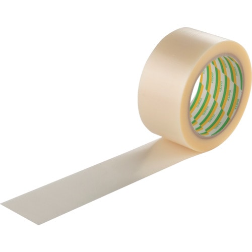 トラスコ中山 パイオラン プラ段封緘用テープ 50mm×25m(ご注文単位1巻)【直送品】