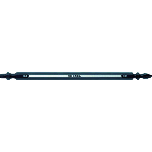 トラスコ中山 ベッセル コンビビットPQ 1本組 +2/SQ3×150mm(ご注文単位1セット)【直送品】
