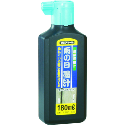 トラスコ中山 タジマ 雨の日墨汁180ml(ご注文単位1個)【直送品】