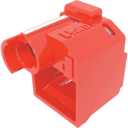 トラスコ中山 パンドウイット パッチコードロック(LANケーブルロック) 赤 10個入り 専用工具1個付き PSL-DCPLRE(ご注文単位1袋)【直送品】