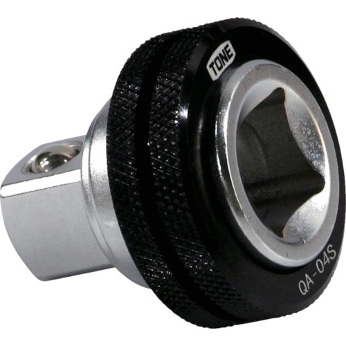 トラスコ中山 TONE ソケットアダプター クイックアダプター 差込角12.7mm 全長35mm 外径34mm(ご注文単位1個)【直送品】