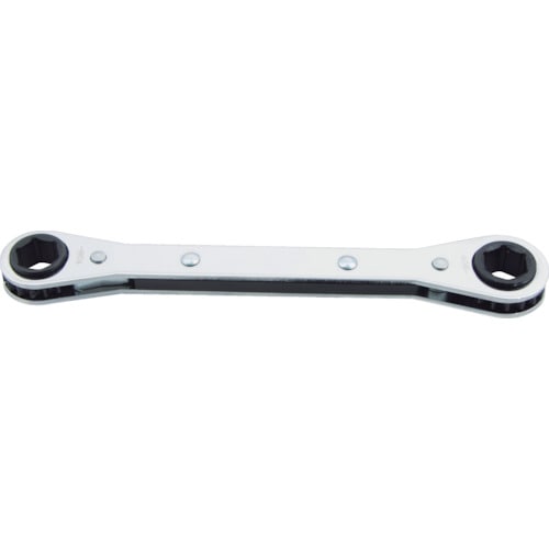 トラスコ中山 ラングツールズ 板ラチェットレンチ(6角) 9X10mm(ご注文単位1個)【直送品】