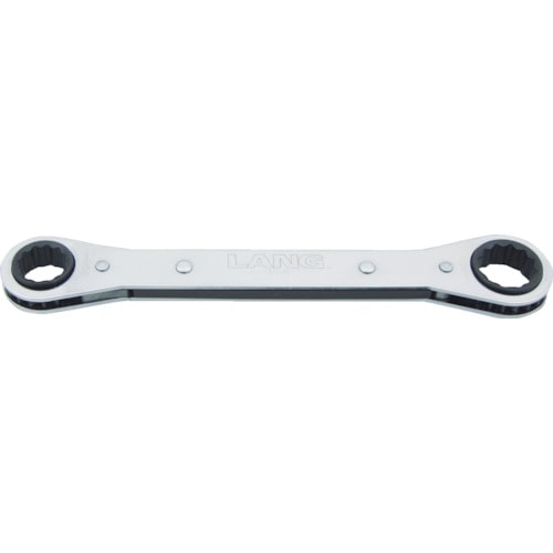 トラスコ中山 ラングツールズ 板ラチェットレンチ(12角) 15X17mm(ご注文単位1個)【直送品】