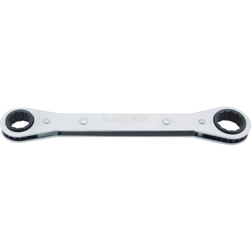 トラスコ中山 ラングツールズ 板ラチェットレンチ(12角) 19X21mm(ご注文単位1個)【直送品】