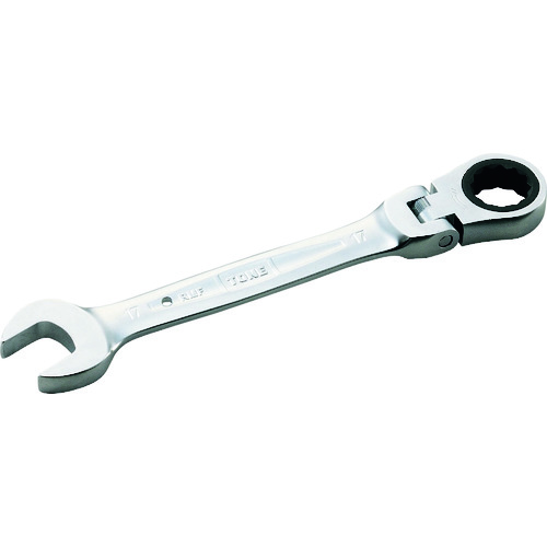 トラスコ中山 TONE 首振ラチェットめがねレンチ 10mm(ご注文単位1個)【直送品】