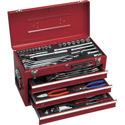 トラスコ中山 スーパー デラックス工具セット(ご注文単位1セット)【直送品】