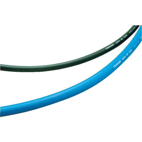トラスコ中山 十川 スーパーエアーホース 長さ10m 外径27.5mm(ご注文単位1巻)【直送品】