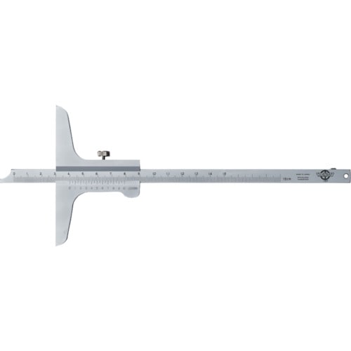 トラスコ中山 カノン カールマール型デプスゲージ150mm(ご注文単位1個)【直送品】