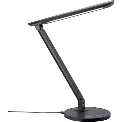 トラスコ中山 YAZAWA 調光機能付7W白色LEDスタンドライトBK(ご注文単位1個)【直送品】