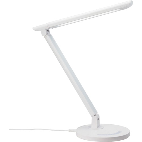 トラスコ中山 YAZAWA 調光機能付7W白色LEDスタンドライトWH(ご注文単位1個)【直送品】