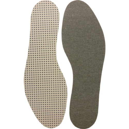 トラスコ中山 ノサックス 安全靴用踏抜き防止中敷 Mサイズ(24.5-25.0CM)（ご注文単位1足）【直送品】