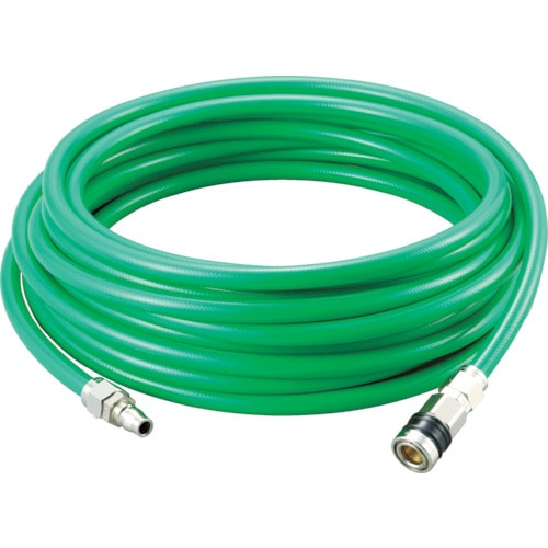トラスコ中山 TRUSCO エアホース スパッタブレードチューブ 外径16mm 全長10m カップリング付(ご注文単位1巻)【直送品】