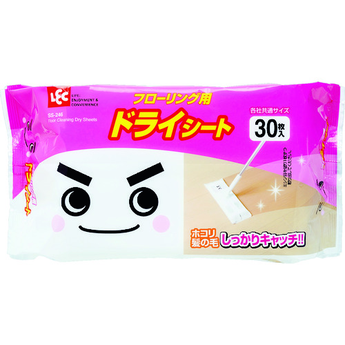トラスコ中山 レック ドライシートフローリング用30枚(ご注文単位1パック)【直送品】
