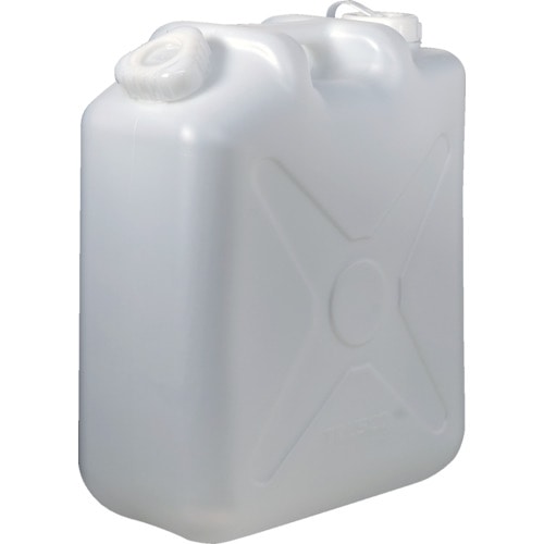 トラスコ中山 TRUSCO おにぎりキャップポリタンク(扁平缶) ノズル無 20L(ご注文単位1個)【直送品】