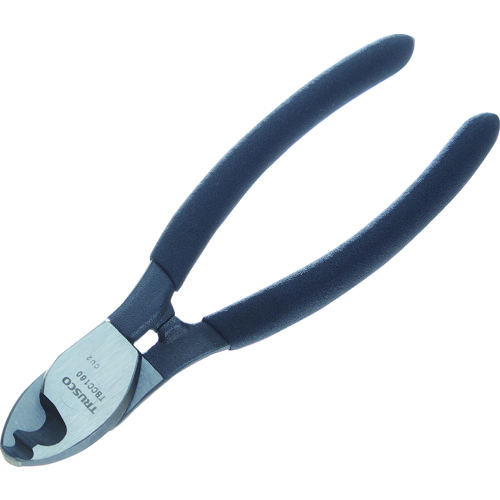 トラスコ中山 TRUSCO ケーブルハンディカッター 全長160mm（ご注文単位1個）【直送品】
