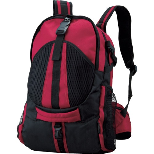 トラスコ中山 TRUSCO ワーカーズデイバッグ レッド(ご注文単位1個)【直送品】