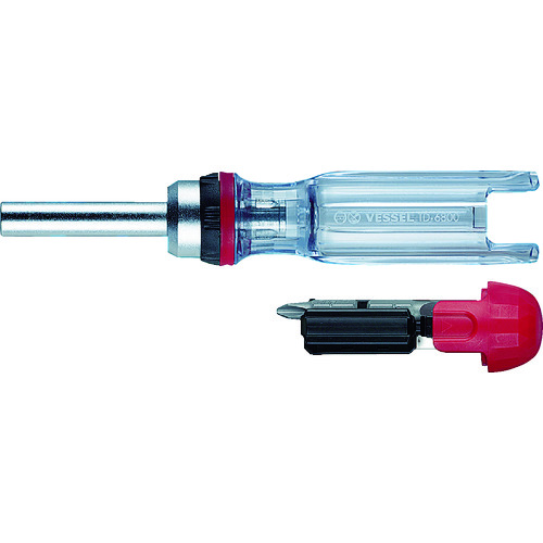 トラスコ中山 ベッセル ラチェットドライバー 4本組 TD-6804MG(ご注文単位1セット)【直送品】