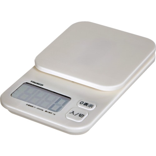 トラスコ中山 TRUSCO デジタルスケール3kg(最小表示1g)(ご注文単位1個)【直送品】