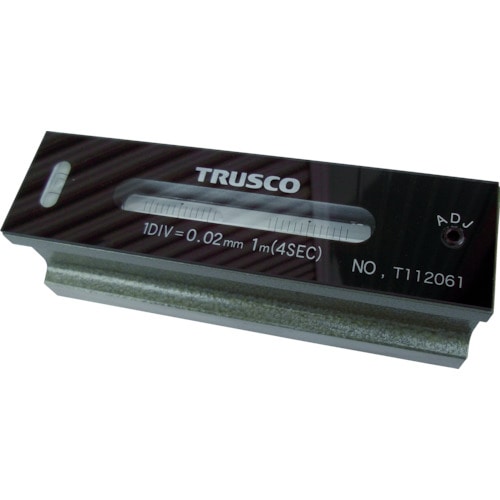 トラスコ中山 TRUSCO 平形精密水準器 B級 寸法200 感度0.05(ご注文単位1個)【直送品】