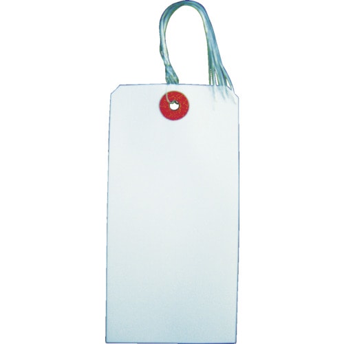 トラスコ中山 TRUSCO 針金付き荷札 120×60mm 200枚(ご注文単位1パック)【直送品】