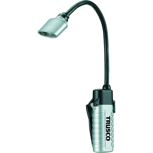 トラスコ中山 TRUSCO LEDクリップライト 30ルーメン フレキシブル(ご注文単位1個)【直送品】