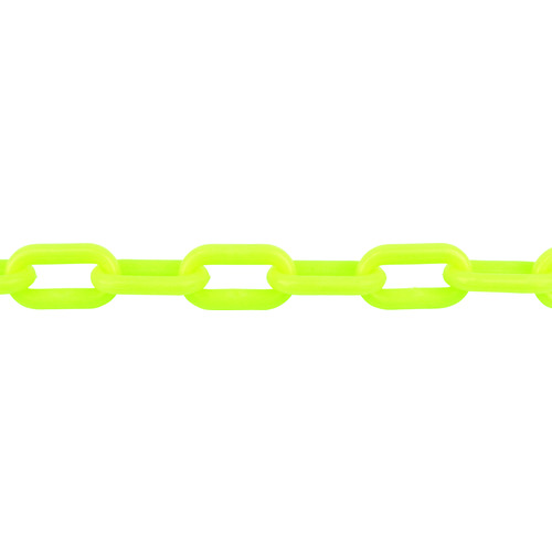 トラスコ中山 TRUSCO プラチェーン 蛍光イエロー 6mmX2M(ご注文単位1本)【直送品】