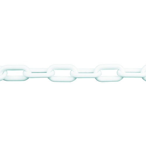 トラスコ中山 TRUSCO プラチェーン 白 6mmX2M(ご注文単位1本)【直送品】