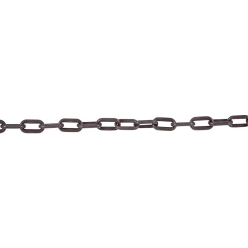 トラスコ中山 TRUSCO プラチェーン ブラウン 6mmX6m(ご注文単位1本)【直送品】