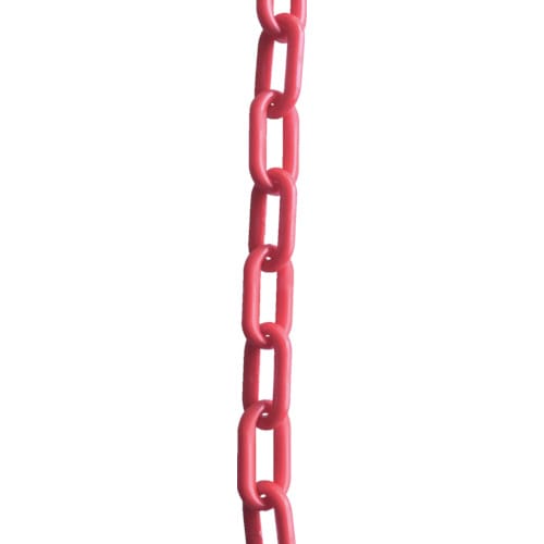 トラスコ中山 TRUSCO プラチェーン レッド 6mmX6M(ご注文単位1本)【直送品】